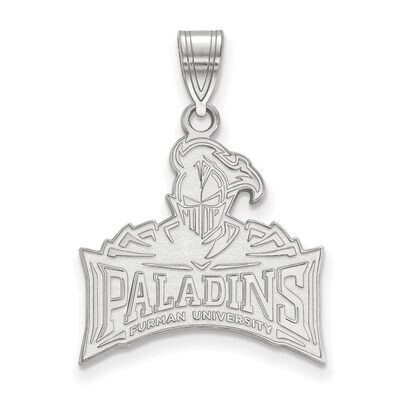 Furman University Large Pendant 10k White Gold 1W018FUU, MPN: 1W018FUU, 886774781853