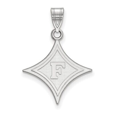 Furman University Large Pendant 10k White Gold 1W004FUU, MPN: 1W004FUU, 886774771922