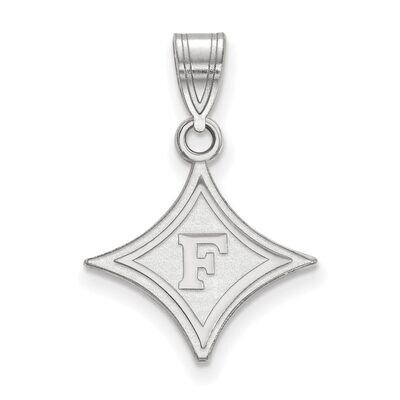 Furman University Medium Pendant 10k White Gold 1W003FUU, MPN: 1W003FUU, 886774770321
