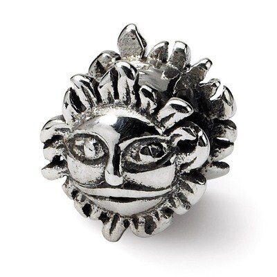 Sun Bead - Sterling Silver QRS1625, MPN: QRS1625, 883957307398