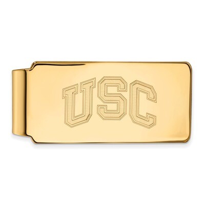 University of Southern California Money Clip 14k Yellow Gold 4Y040USC, MPN: 4Y040USC, 191101269912