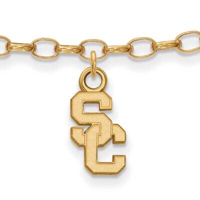 University of Southern California Anklet Gold-plated Sterling Silver GP056USC, MPN: GP056USC, 19110…