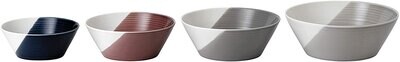 Royal Doulton Bowls Of Plenty Nesting Bowl Set of 4 6.3 Inch 7.3 Inch 8.1 Inch &amp; 9.1 Inch, MPN: 400…