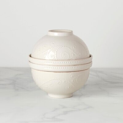 Lenox French Perle Luna Nesting Dinnerware 8-Piece Set 894103, MPN: 894103, 194372022002