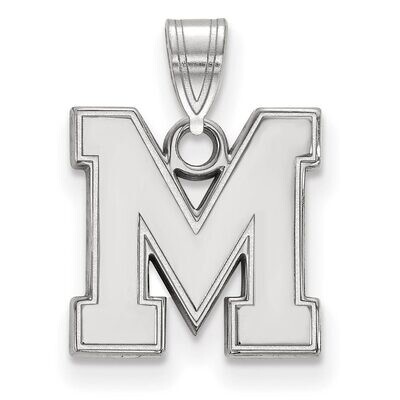 University of Memphis Small Pendant Sterling Silver SS035UMP, MPN: SS035UMP, 886774710785