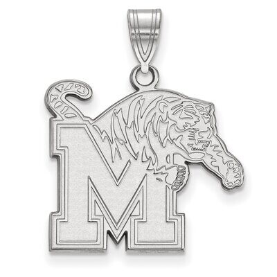 University of Memphis Large Pendant Sterling Silver SS004UMP, MPN: SS004UMP, 886774711027