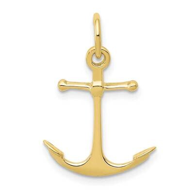 Anchor Charm 10k Gold 10A5059, MPN: 10A5059,