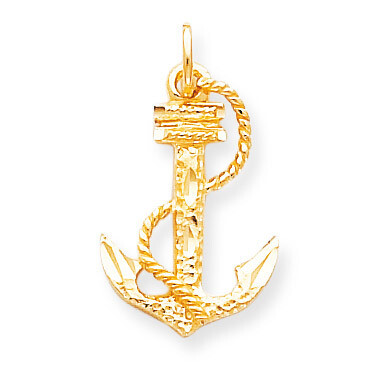 ANCHOR CHARM 10k Gold 10C565, MPN: 10C565, 883957494852