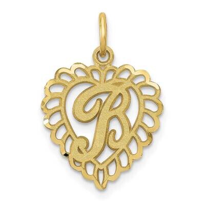 Initial B Charm 10k Gold 10C568B, MPN: 10C568B,