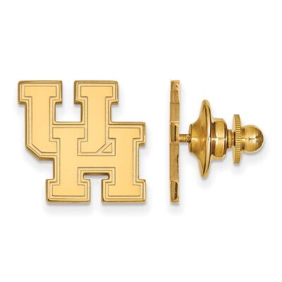University of Houston Lapel Pin Gold-plated Silver GP009UHO, MPN: GP009UHO, 886774909899