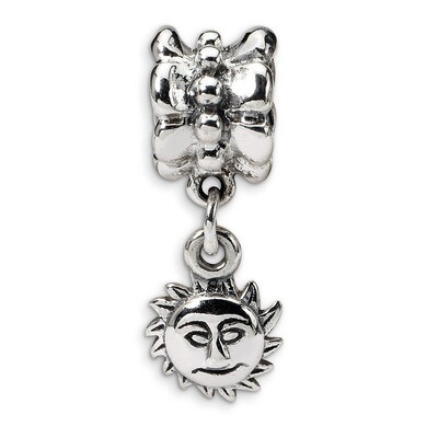Sun Dangle Bead - Sterling Silver QRS510, MPN: QRS510, 883957724218