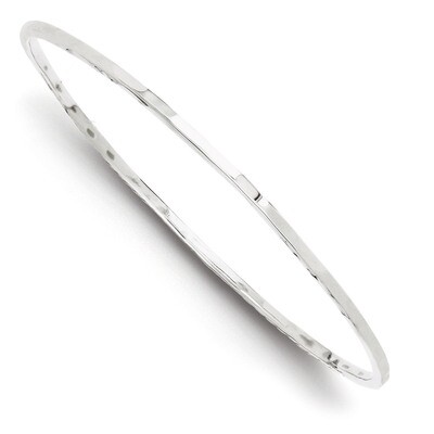 Hammered Bangle Sterling Silver QB550, MPN: QB550, 886774106816