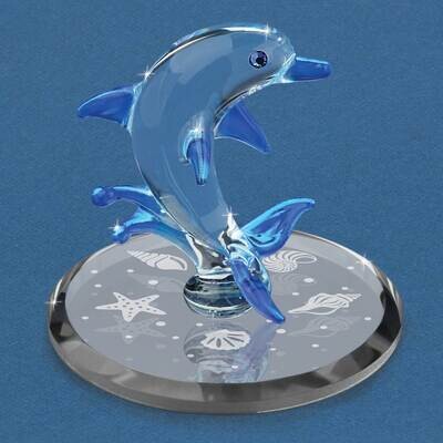 Dolphin Glass Figurine GM21666, MPN: GM21666, 708873040085