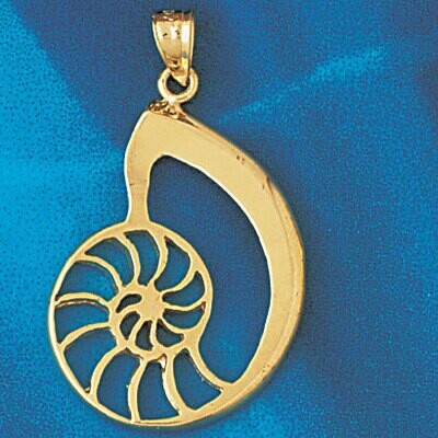 Dazzlers Jewelry Snail Pendant Necklace Charm Bracelet in Yellow, White or Rose Gold 327, MPN: DZ-3…