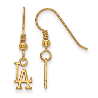 Los Angeles Dodgers x-Small Dangle Earring Wire Gold-plated Silver GP005DOD, MPN: GP005DOD, 8867749…