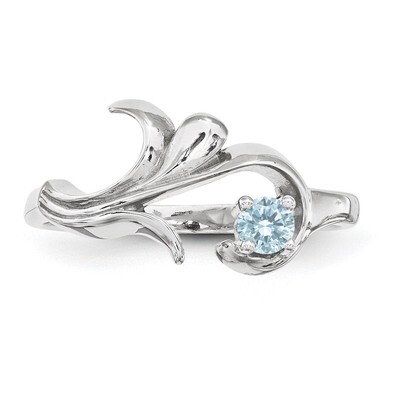 1 Birthstone family jewelry ring Sterling Silver XMR4/1SS, MPN: XMR4/1SS, 883957866512