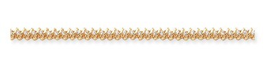 2.1mm Diamond Tennis Bracelet Mounting 14k Gold X2002, MPN: X2002,