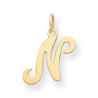 Die Struck Initial N Charm 14k Gold YC248N, MPN: YC248N, 883957971087
