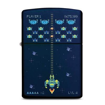 Zippo Navy Matte Retro Video Game Lighter GM25791, MPN: GM25791,