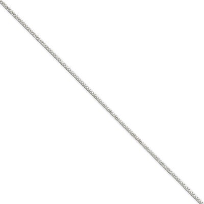 16 Inch 1.60mm Fancy Chain Sterling Silver QFC61-16, MPN: QFC61-16, 883957943695