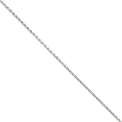 24 Inch 1.60mm Fancy Chain Sterling Silver QFC61-24, MPN: QFC61-24, 883957943725