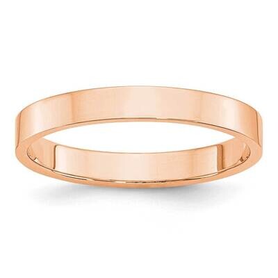 3mm Flat Band 14k Rose Gold RFLL030, MPN: RFLL030, 883957908397