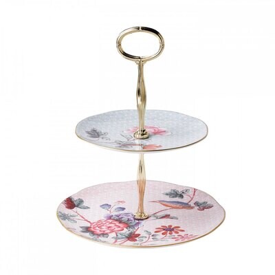 Wedgwood Cuckoo Cake Stand Two-Tier, MPN: 5C106805126, 91574165530