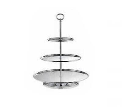 Ercuis Classique Pastry Stand 3 Tiers 18.5 Inch Stainless Steel F430323-03, MPN: F430323-03, 366065…