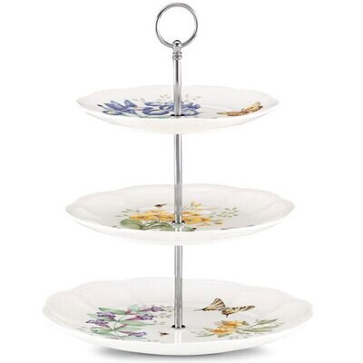 Lenox Butterfly Meadow Tiered Server 825847, MPN: 825847, 882864346568