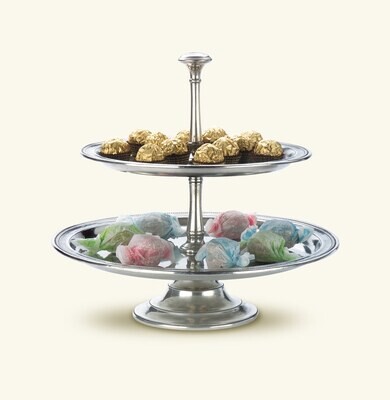 Match Pewter Toscana Two-Tier Centerpiece 1170, MPN: 1170,