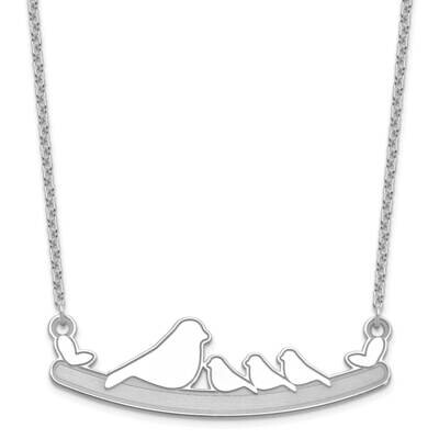 3 Children Bird Family Necklace Sterling Silver XNA675SS, MPN: XNA675SS, 886774566061