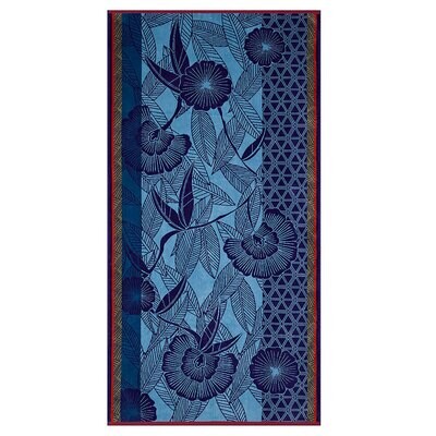 Le Jacquard Francais Beach Towel Orinocco Blue 100% Cotton 26915, MPN: 26915, 3660269269159