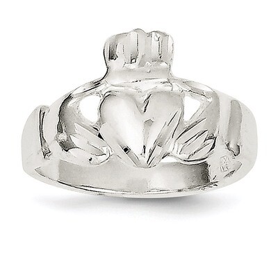 Claddagh Ring Sterling Silver QR231-11, MPN: QR231, 883957491059