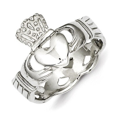 Claddagh Ring Sterling Silver QR955-6, MPN: QR955-6, 883957255330