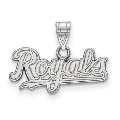 Kansas City Royals Small Pendant 14k White Gold 4W017ROY, MPN: 4W017ROY, 886774841786