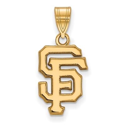 San Francisco Giants Medium Pendant 10k Yellow Gold 1Y003GIT, MPN: 1Y003GIT, 886774799346
