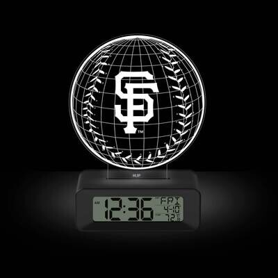 Game Time San Francisco Giants LED 3D Illusion Alarm Clock GM25316-SF, MPN: GM25316-SF, 81006814086
