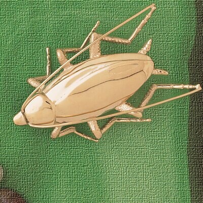Dazzlers Jewelry Cockroach Pendant Necklace Charm Bracelet in Yellow, White or Rose Gold 2444, MPN:…