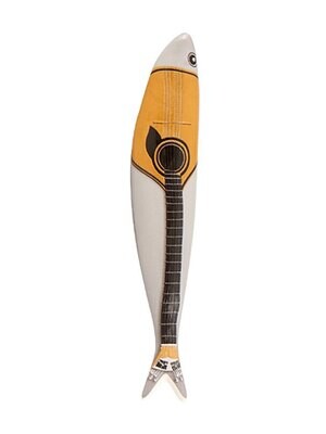 Bordallo Pinheiro Pinheiro Sardine Cuca&#39;s Guitar 65026679, MPN: 65026679, 5600413616383