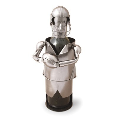 Football Player Metal Wine Caddy GM8711, MPN: GM8711, 720954641165