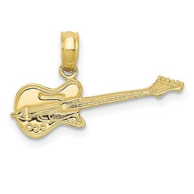 Electric Guitar Pendant 10k Gold 10K3512, MPN: 10K3512,