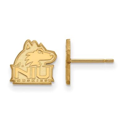 Northern Illinois University x-Small Post Earring Gold-plated Silver GP007NIU, MPN: GP007NIU, 88677…