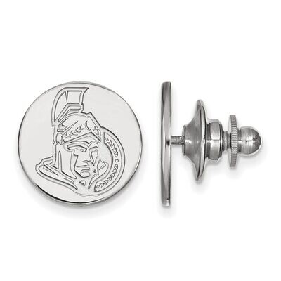 Ottawa Senators Lapel Pin Sterling Silver SS009SEN, MPN: SS009SEN, 886774745985
