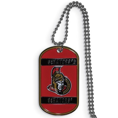 NHL Ottawa Senators Tag Necklace GC6001