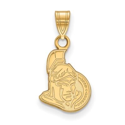 Ottawa Senators Small Pendant 14k Yellow Gold 4Y002SEN, MPN: 4Y002SEN, 886774738451