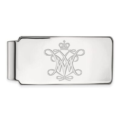 William And Mary Money Clip Sterling Silver SS003WMA, MPN: SS003WMA, 886774680910