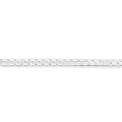 18 Inch 3.6mm Round Box Chain Sterling Silver QFC16-18, MPN: QFC16-18, 883957942780