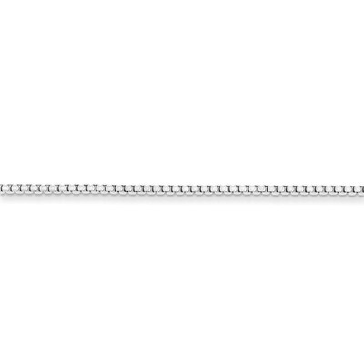 30 Inch 1.75mm Round Box Chain Sterling Silver QHX035-30, MPN: QHX035-30, 886774413495