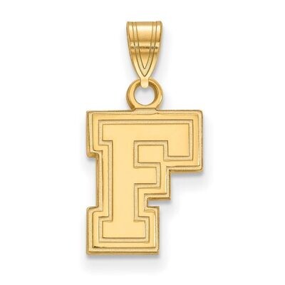 Fordham University Small Pendant 14k Yellow Gold 4Y005FOU, MPN: 4Y005FOU, 886774863979