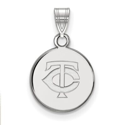 Minnesota Twins Small Disc Pendant 10k White Gold 1W012TWN, MPN: 1W012TWN, 886774779355